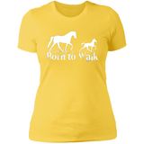 BORN TO WALK NL3900 Ladies' Boyfriend T-Shirt