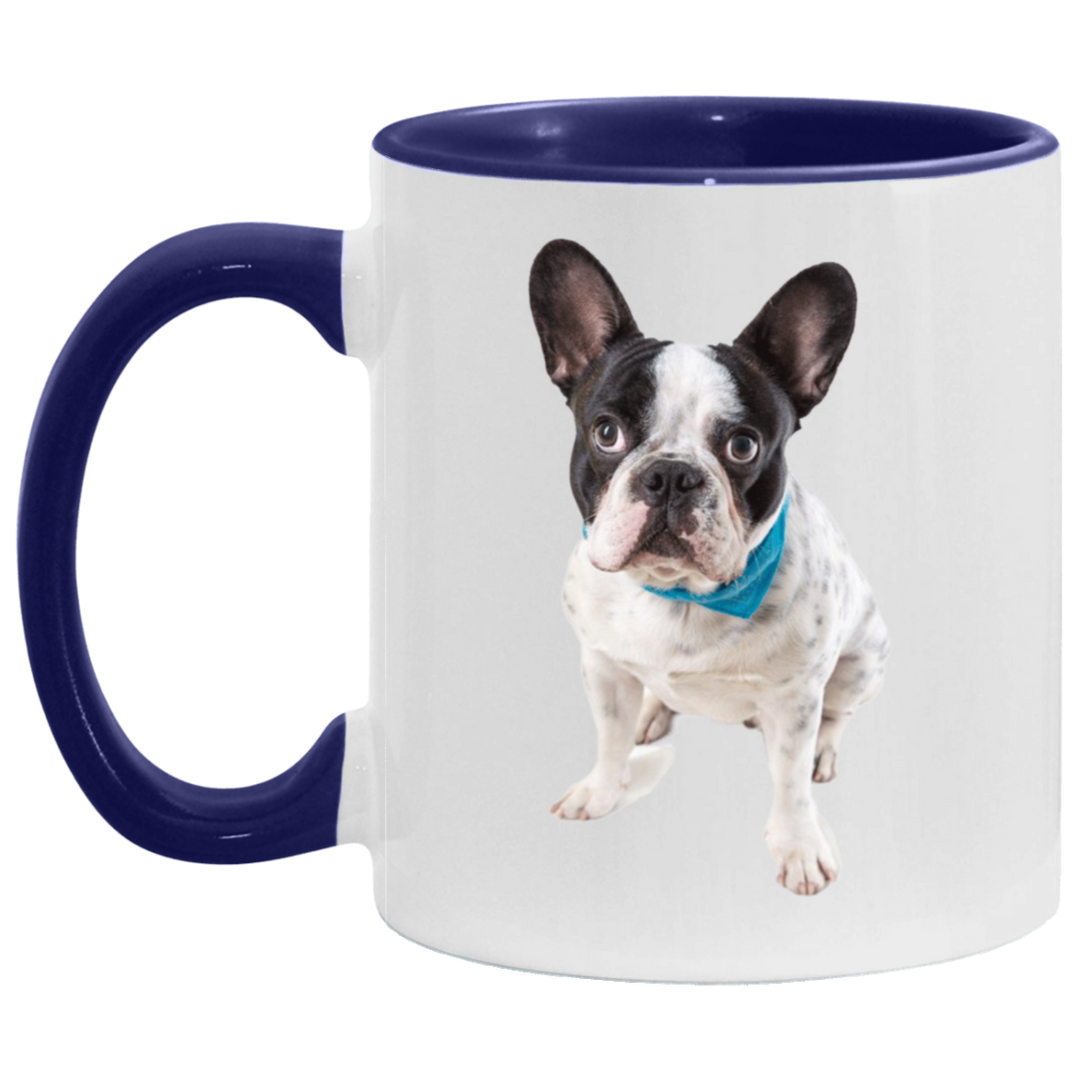 FRENCHIE PUPPY (3) AM11OZ 11 oz. Accent Mug
