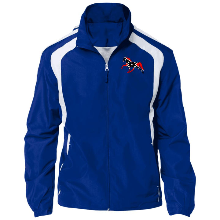 Rebel on the Rail Tennessee Walking Horse Pleasure JST60 Jersey-Lined Raglan Jacket