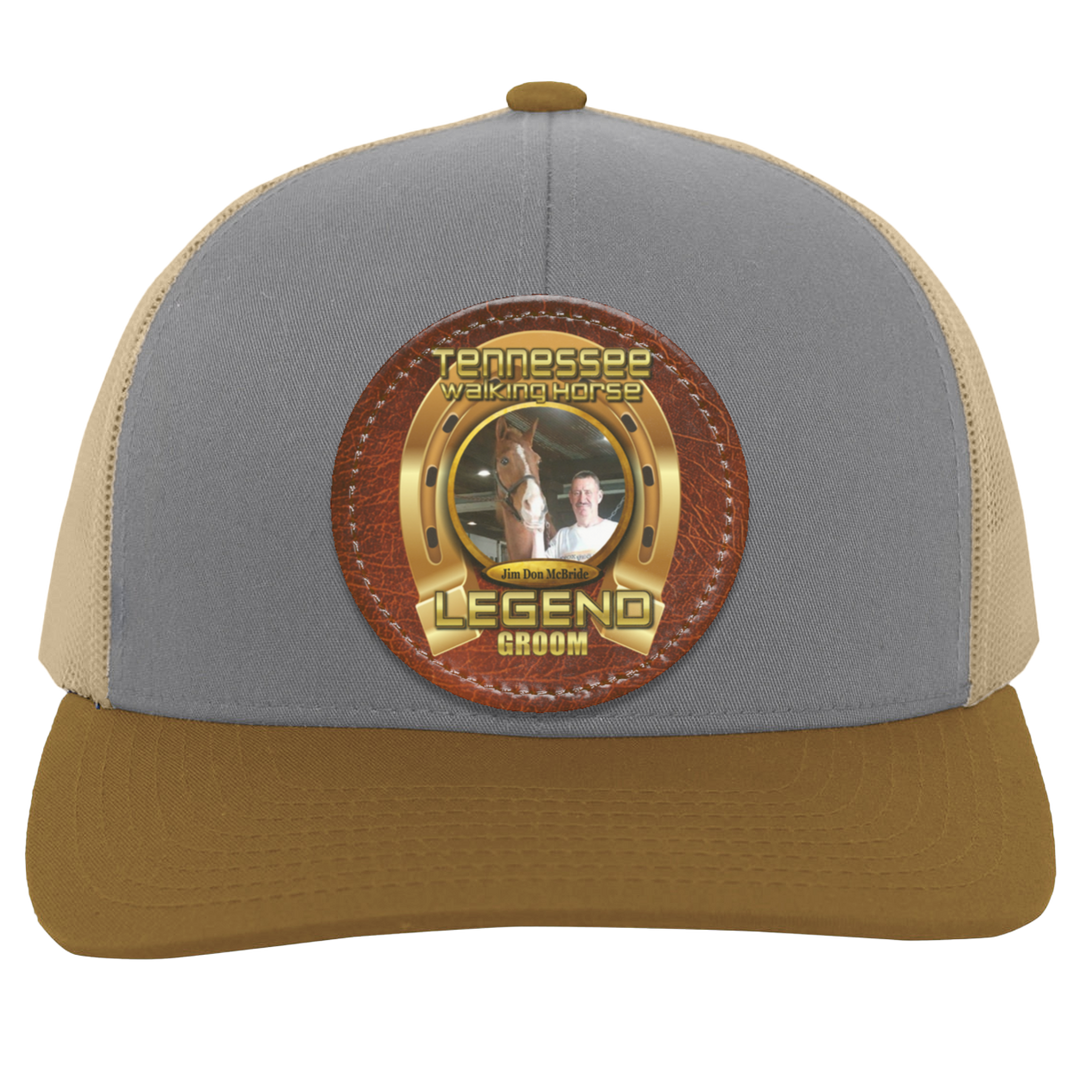 JIM DON MCBRIDE (TWH LEGENDS) HAT 104C Trucker Snap Back - Patch