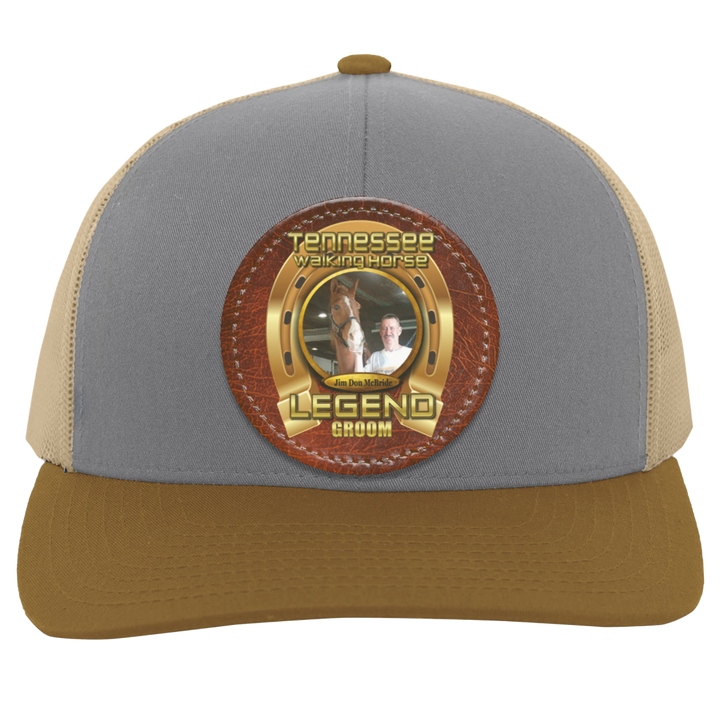 JIM DON MCBRIDE (TWH LEGENDS) HAT 104C Trucker Snap Back - Patch