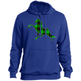 Tennessee Walking Horse Performance Green Plaid Mens/Womens Pullover Hoodie