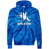 Walk On CD877 Unisex Tie-Dyed Pullover Hoodie