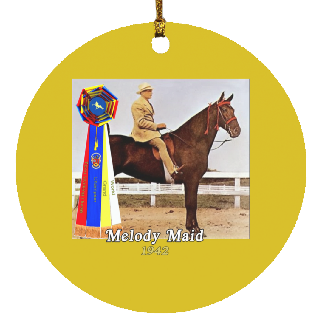 WGC MELODY MAID SUBORNC Circle Ornament