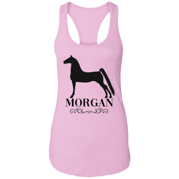 MORGAN STYLE 1 4HORSE NL1533 Ladies Ideal Racerback Tank