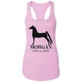MORGAN STYLE 1 4HORSE NL1533 Ladies Ideal Racerback Tank