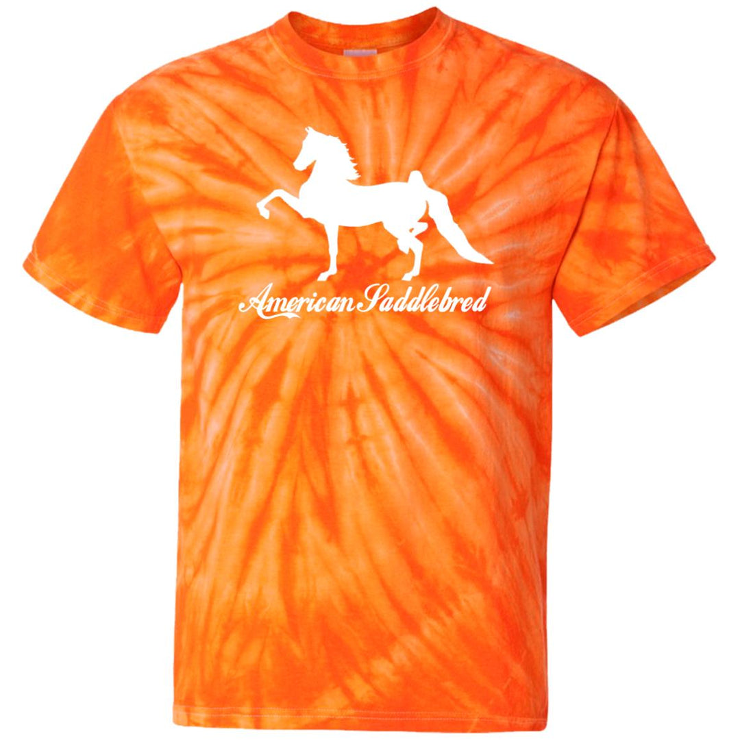 American Saddlebred 2 (white) CD100 100% Cotton Tie Dye T-Shirt
