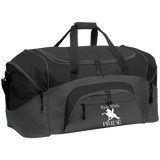 RIDEWITHPRIDEWHITE BG99 Colorblock Sport Duffel