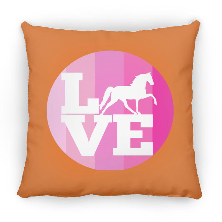 LOVE TWH PLEASURE SHADES OF PINK ZP18 Large Square Pillow