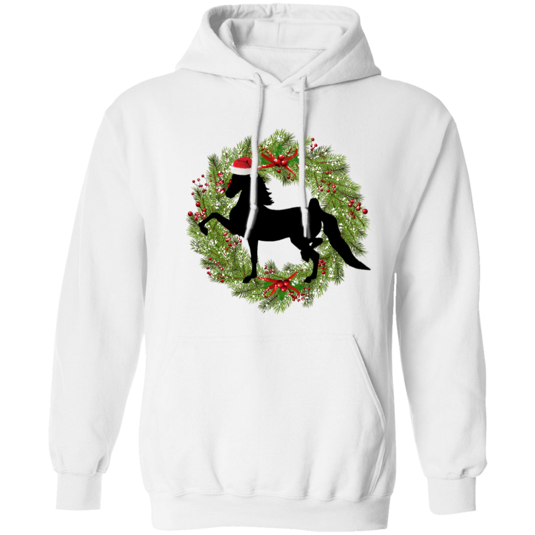 American Saddlebred (Christmas) Z66x Pullover Hoodie 8 oz