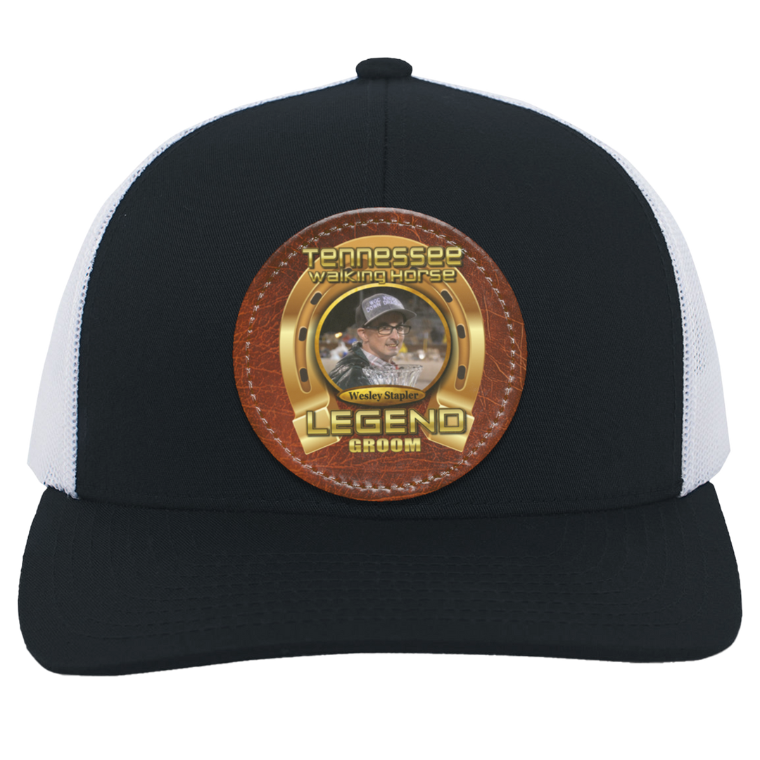 WESLEY STAPLER (TWH LEGENDS) HAT 104C Trucker Snap Back - Patch