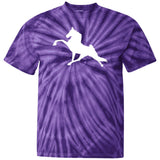 Tennessee Walking Horse Performance (WHITE) CD100 100% Cotton Tie Dye T-Shirt