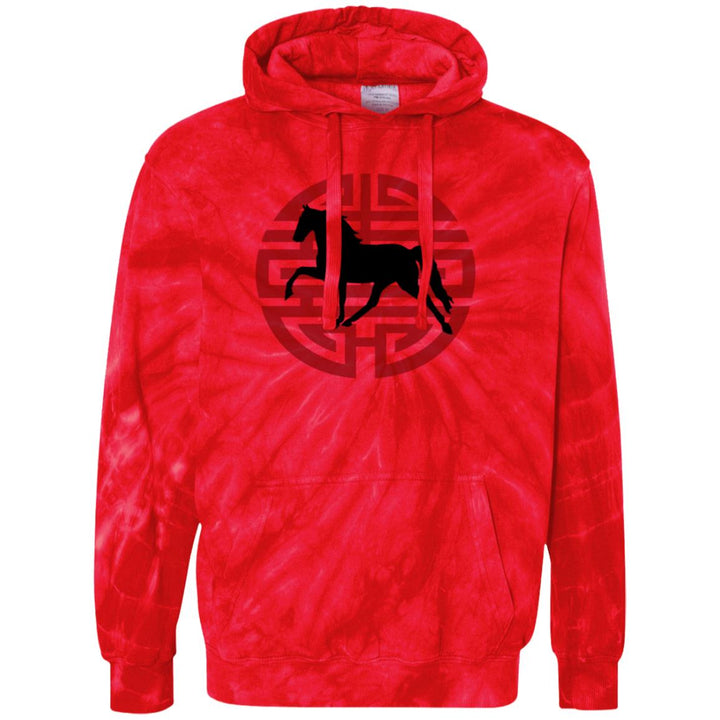TWH PLEASURE JAPANESE ART CD877 Unisex Tie-Dyed Pullover Hoodie