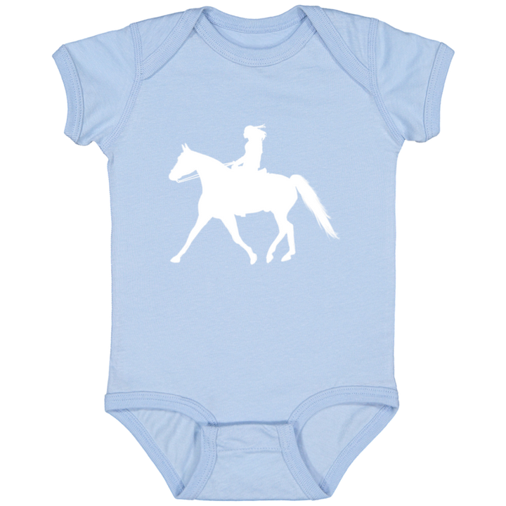 Missouri Fox Trotter LADY FINAL ART WHITE 4424 Infant Fine Jersey Bodysuit