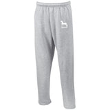 Morgan 974MP Open Bottom Sweatpants with Pockets