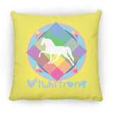 #TWHstrong 3 (Pleasure) ZP16 Medium Square Pillow