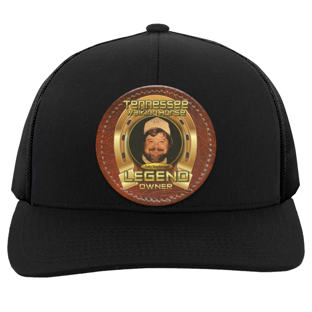 TOBY SCARBROUGH (TWH LEGENDS) HAT 104C Trucker Snap Back - Patch