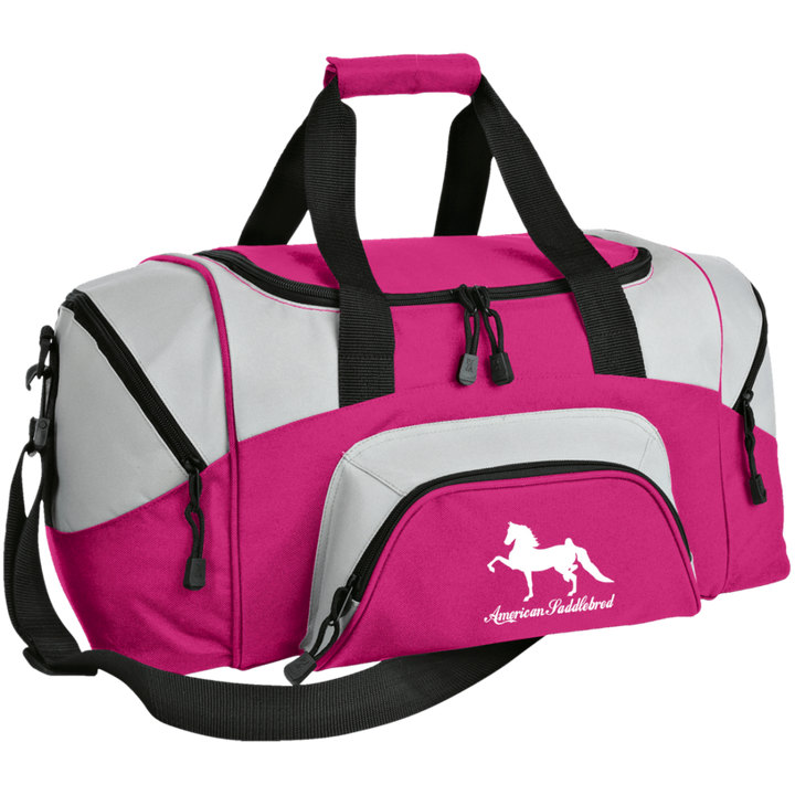 American Saddlebred Design 2 - Copy BG99 Colorblock Sport Duffel