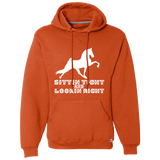 SITTIN TIGHT LOOKIN RIGHT TWH PERFORMANCE(WHITE) 695HBM Dri-Power Fleece Pullover Hoodie