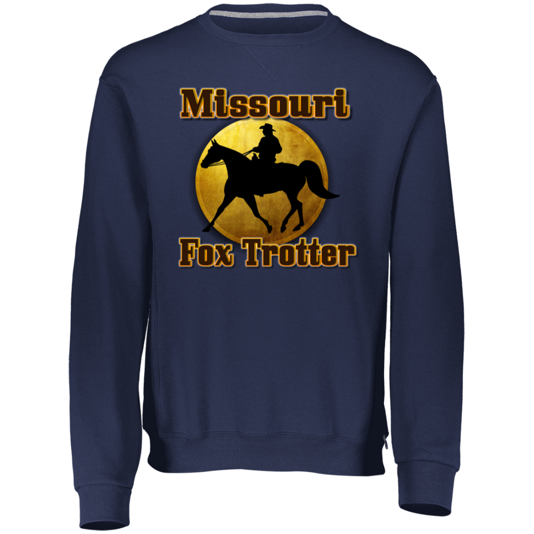 MISSOURI FOX TROTTER 1 698HBM Dri-Power Fleece Crewneck Sweatshirt