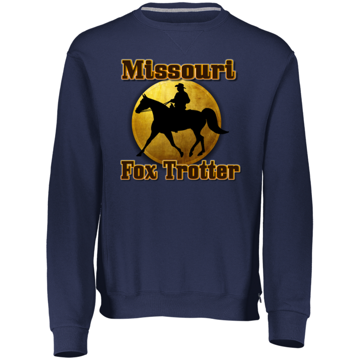 MISSOURI FOX TROTTER 1 698HBM Dri-Power Fleece Crewneck Sweatshirt