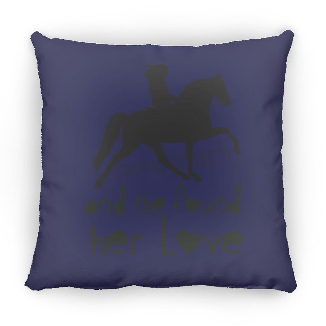 SHE FOUND HER LOVE (TWH pleasure)Bblack art ZP16 Medium Square Pillow