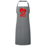 Horse Heart Happy Valentines RP150 Sustainable Unisex Bib Apron