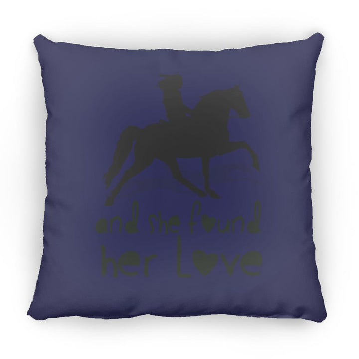 SHE FOUND HER LOVE (TWH pleasure)Bblack art ZP14 Small Square Pillow