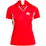 MFT LADY FINAL ART WHITE LST655 Ladies' Colorblock Performance Polo
