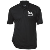 Morgan ST695 Performance Textured Three-Button Polo