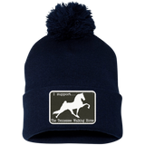 I SUPPORT THE TWH -RECTANGLE SP15 Pom Pom Knit Cap - Patch