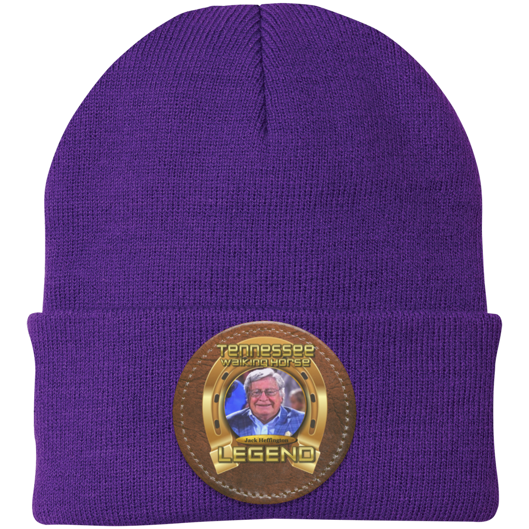 JACK HEFFINGTON (Legends Series) HAT CP90 Knit Cap - Patch