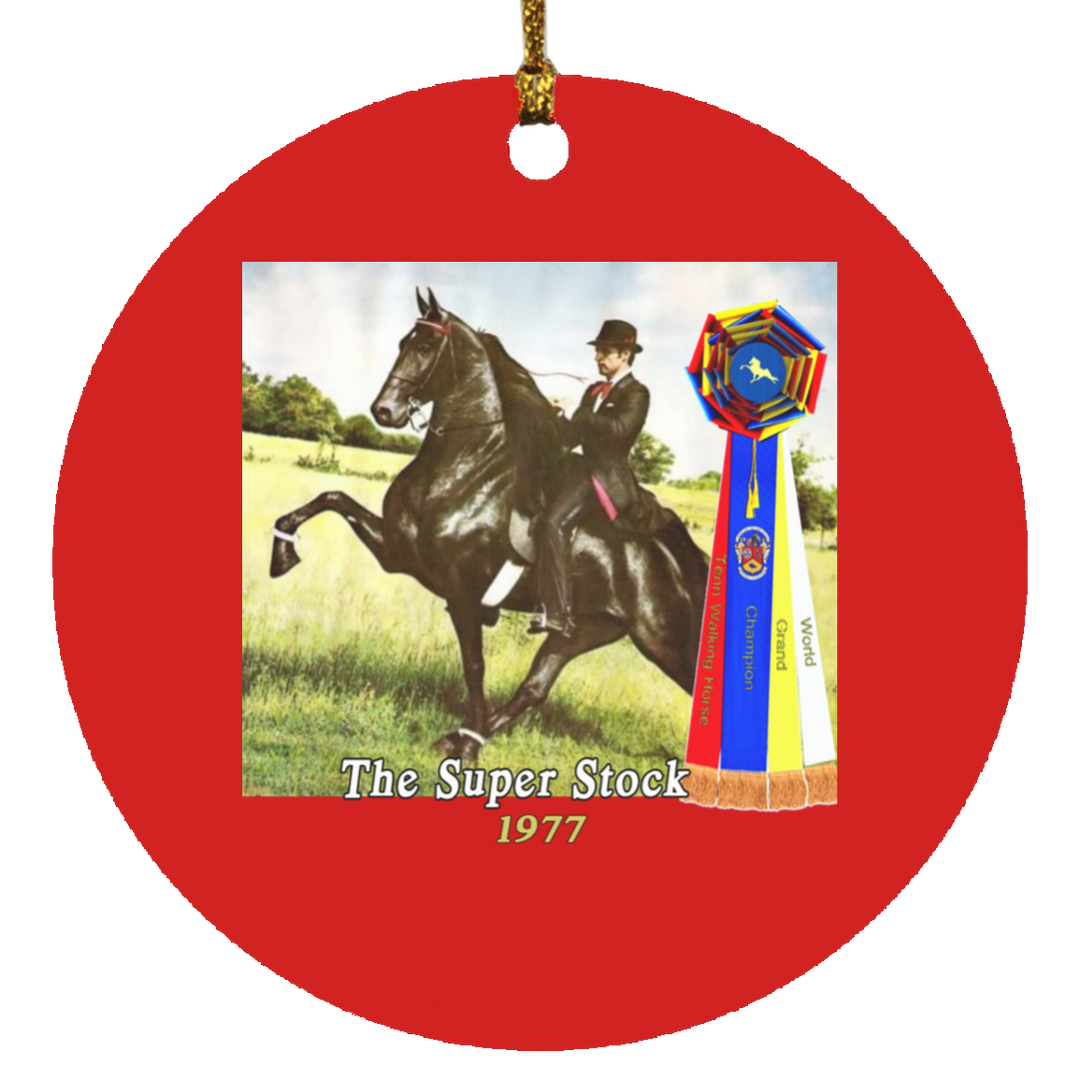 WGC THE SUPER STOCK SUBORNC Circle Ornament