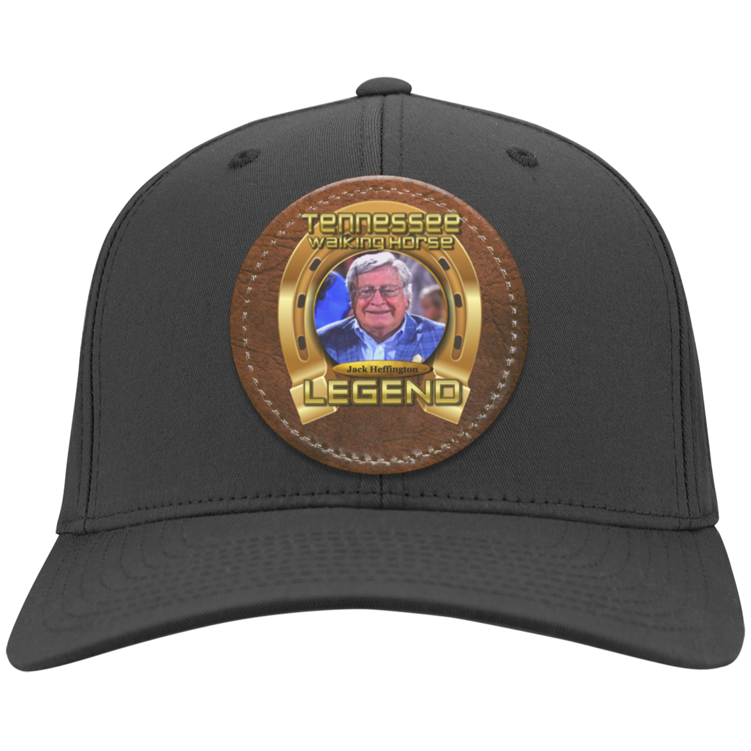 JACK HEFFINGTON (Legends Series) HAT CP80 Twill Cap - Patch