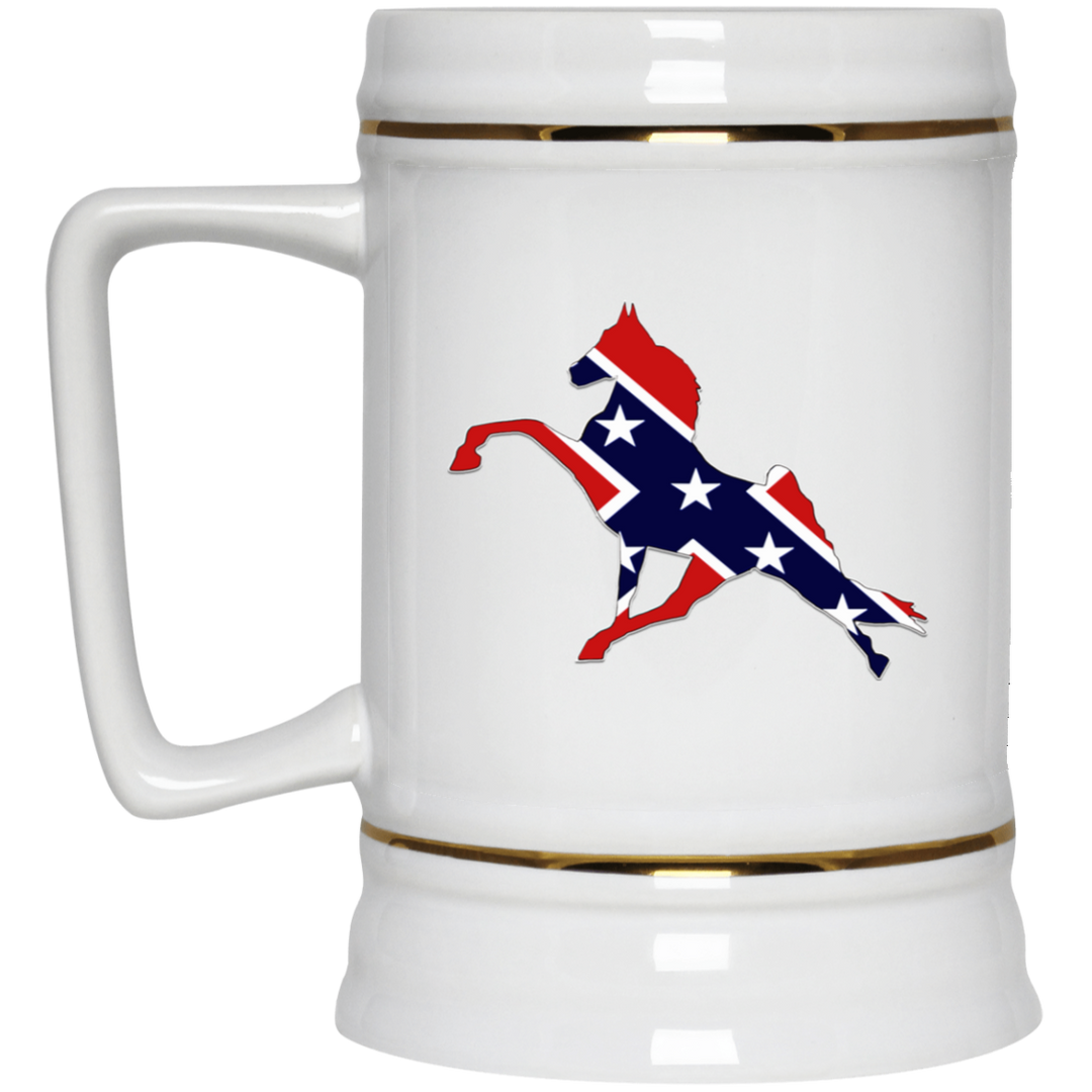 Rebel on The Rail 22217 Beer Stein 22oz.