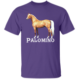 PALOMINO STYLE 1 (WHITE) 4HORSE G500 5.3 oz. T-Shirt