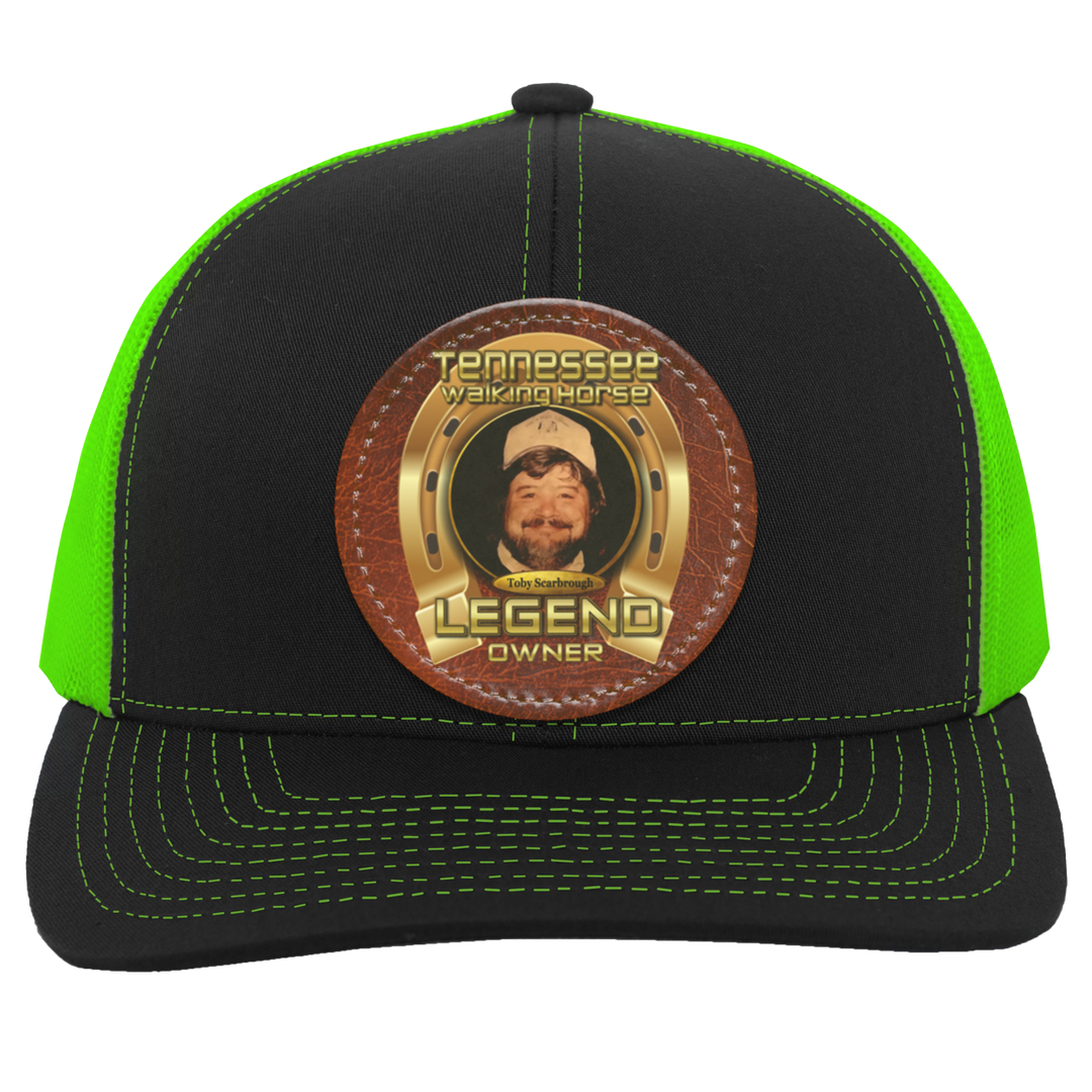 TOBY SCARBROUGH (TWH LEGENDS) HAT 104C Trucker Snap Back - Patch