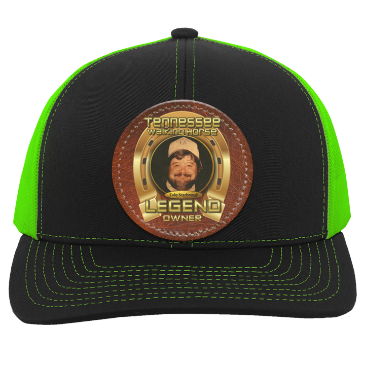 TOBY SCARBROUGH (TWH LEGENDS) HAT 104C Trucker Snap Back - Patch