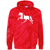 Tennessee Walking Horse (Pleasure) - Copy CD877 Unisex Tie-Dyed Pullover Hoodie
