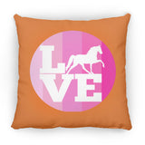 LOVE TWH PLEASURE SHADES OF PINK ZP16 Medium Square Pillow