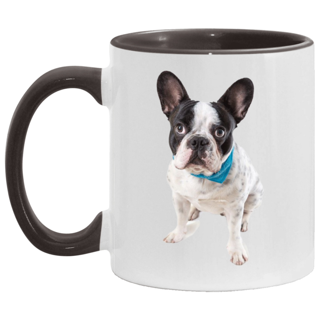 FRENCHIE PUPPY (3) AM11OZ 11 oz. Accent Mug