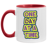 ONE DAY AT A TIME (RECOVERY) AM11OZ 11 oz. Accent Mug