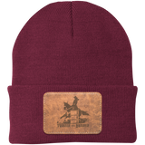 TURNIN AND BURNIN ON LEATHER CP90 Knit Cap - Patch
