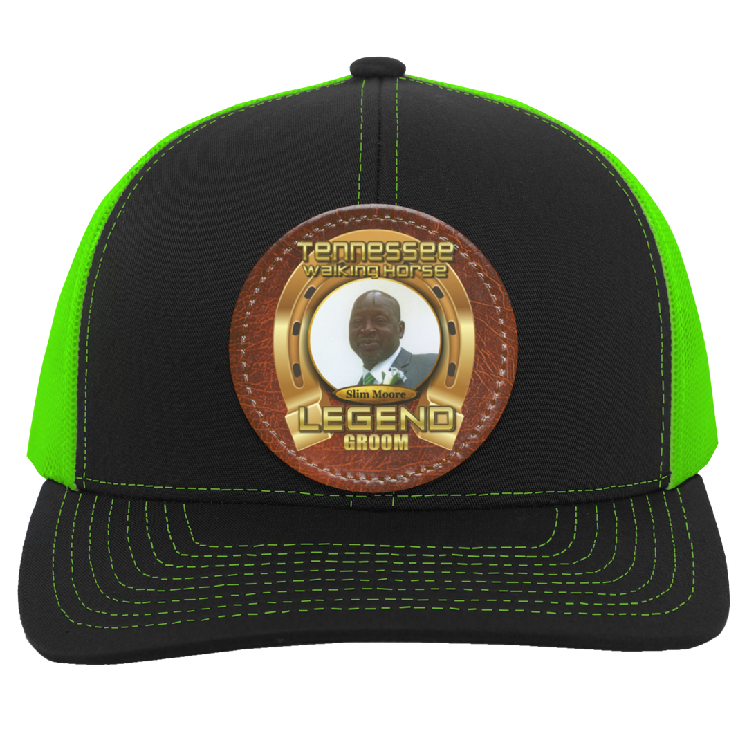 SLIM MOORE (TWH LEGENDS)HAT 104C Trucker Snap Back - Patch
