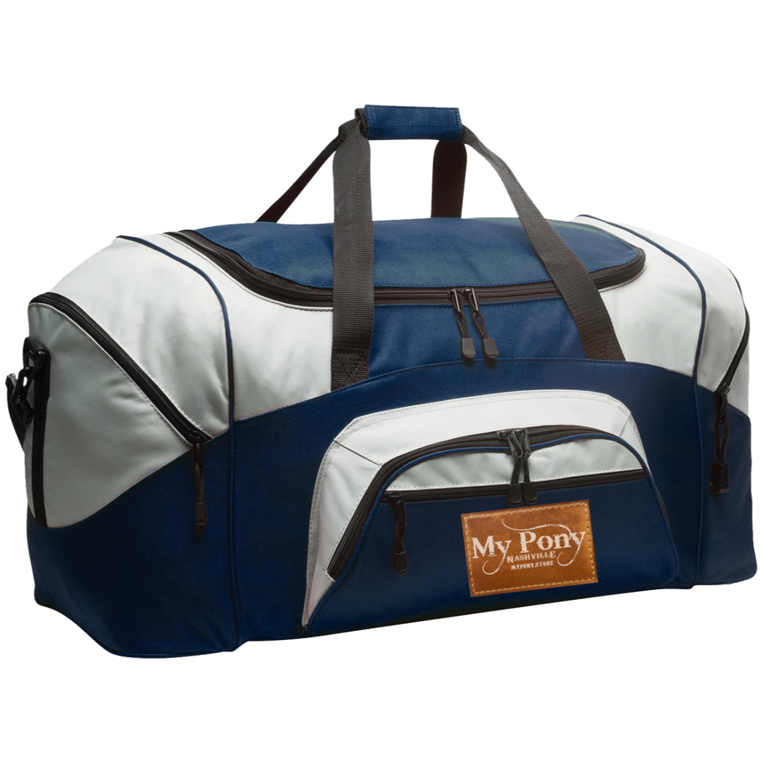 MY PONY NASHVILLE BRAND BG99 Colorblock Sport Duffel