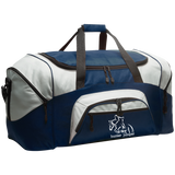HUNTER JUMPER STYLE 1 (WHITE) 4HORSE BG99 Colorblock Sport Duffel