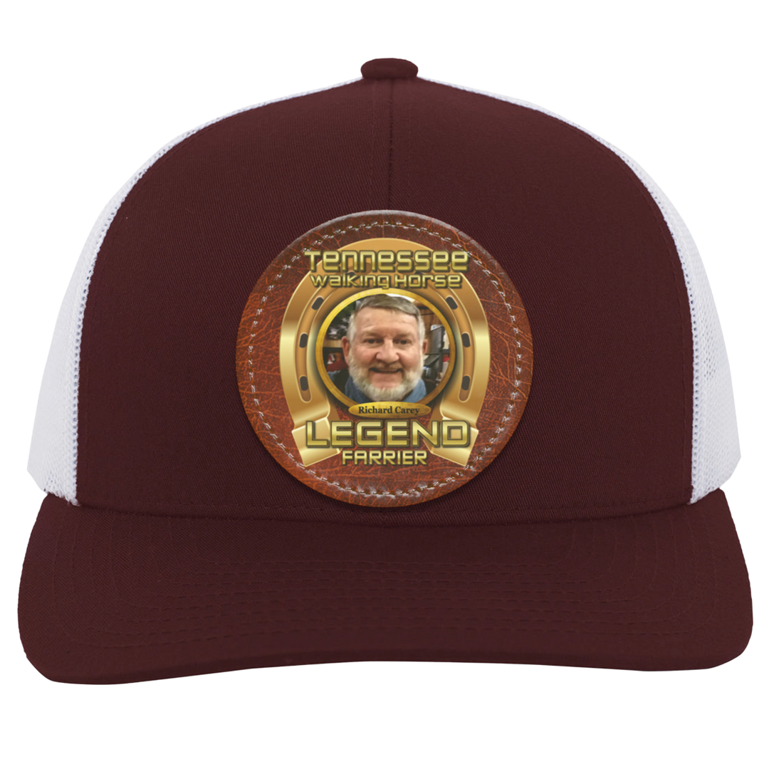 RICHARD CAREY (TWH LEGENDS) HAT 104C Trucker Snap Back - Patch