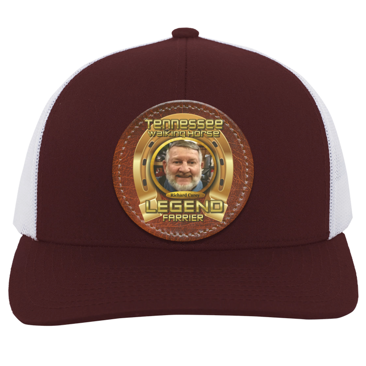 RICHARD CAREY (TWH LEGENDS) HAT 104C Trucker Snap Back - Patch