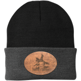 TURNIN AND BURNIN ON LEATHER CP90 Knit Cap - Patch