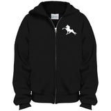 Tennessee Walking Horse Performance (WHITE) PC90YZH Youth Full Zip Hoodie